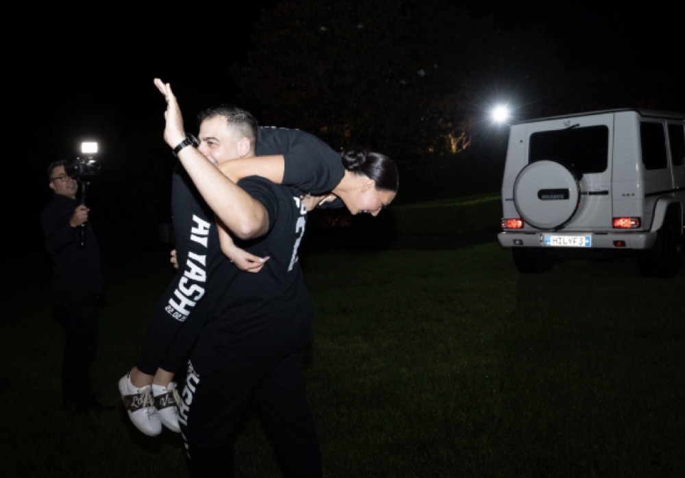 Paul at a night event